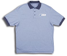 Retail Clerk Knit Short Sleeve Polo Mens