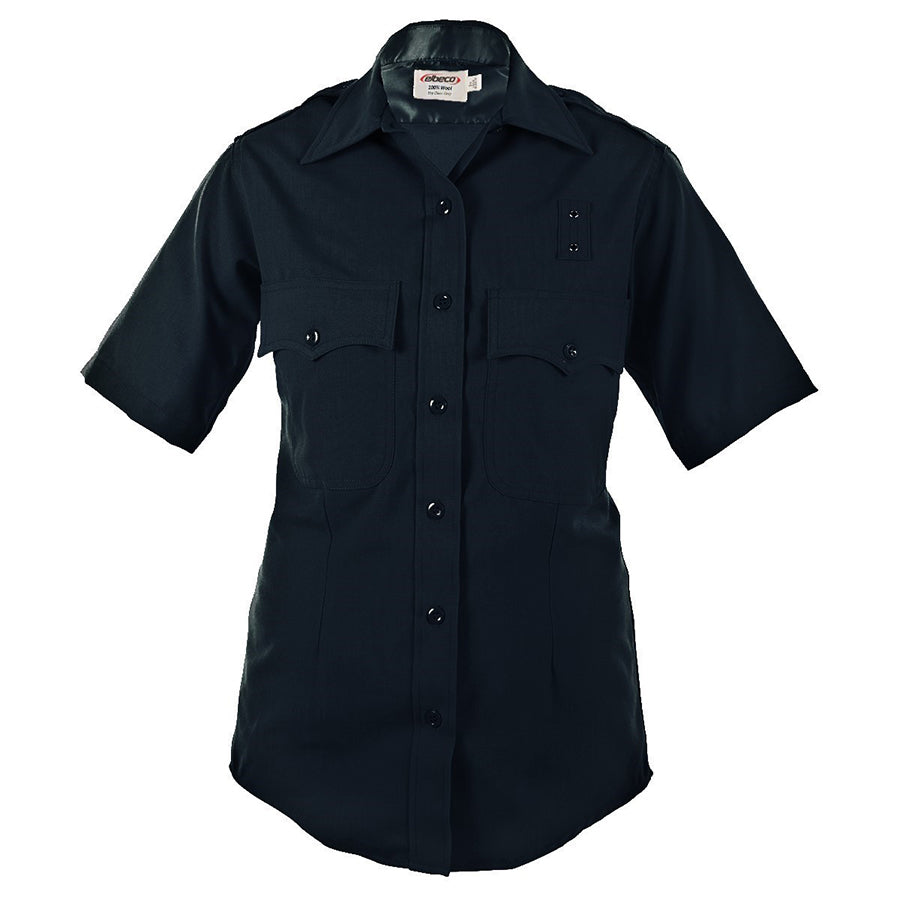 LAPD 100% Wool Short Sleeve Shirt Womens
